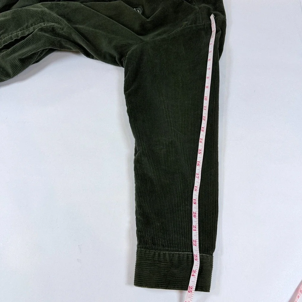 Vintage 90s Blunt Skateboarding Corduroy‎ Jacket Olive Green XL Made in USA